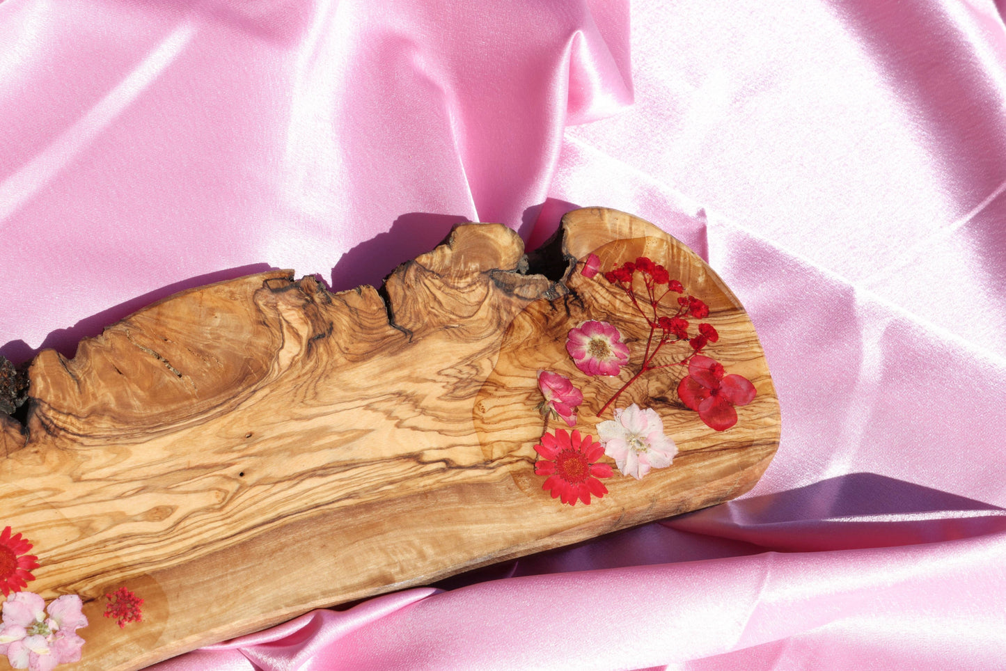 Irregular Flower Charcuterie Board | Floral Resin Board | Serving Tray | Cheese Board | Wild Flower