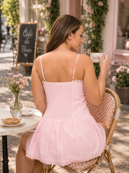 Plus Size Pink Lemonade Dress