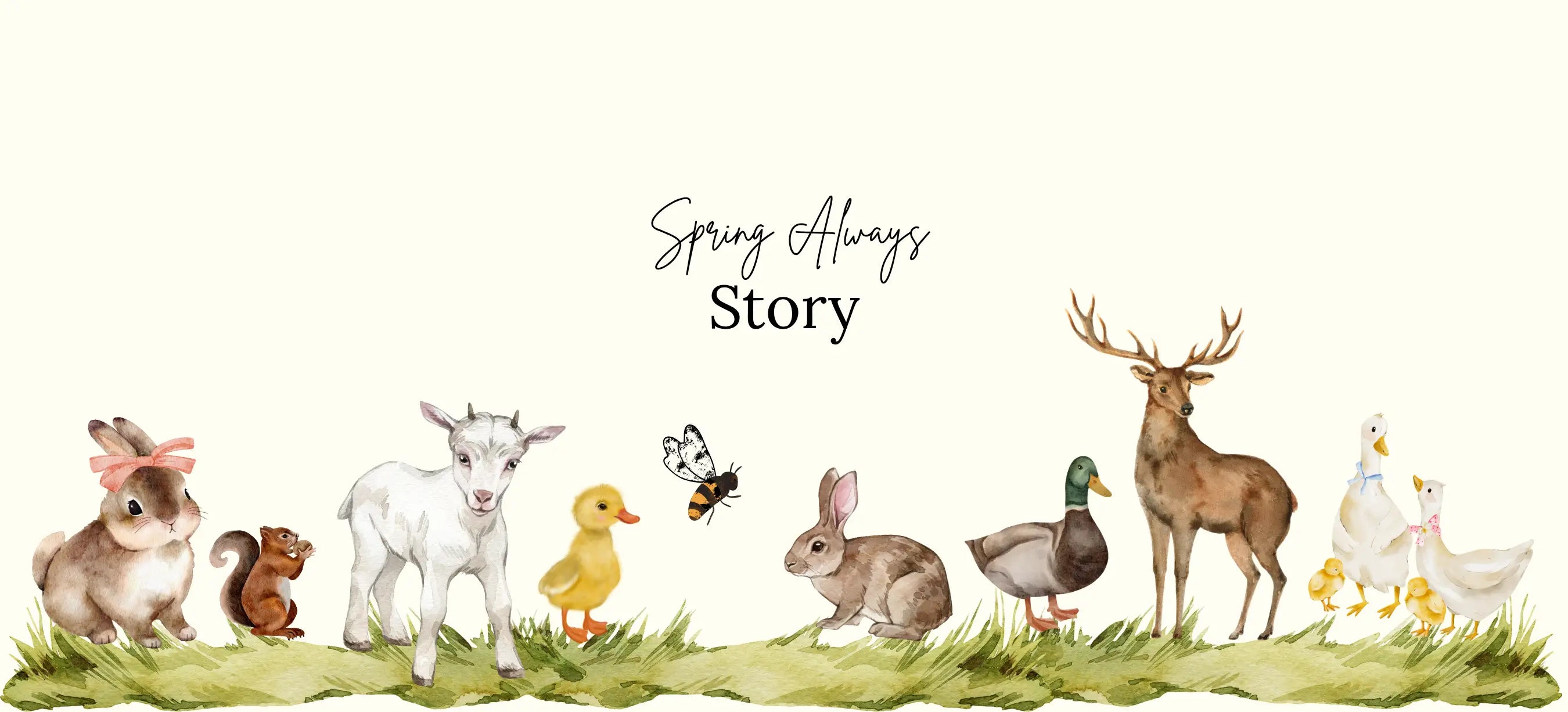 Spring Always Story Banner
