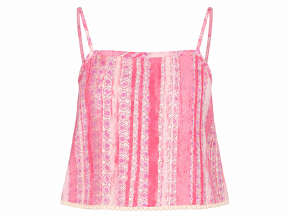 Pink & Purple Multi Tone Boho Top