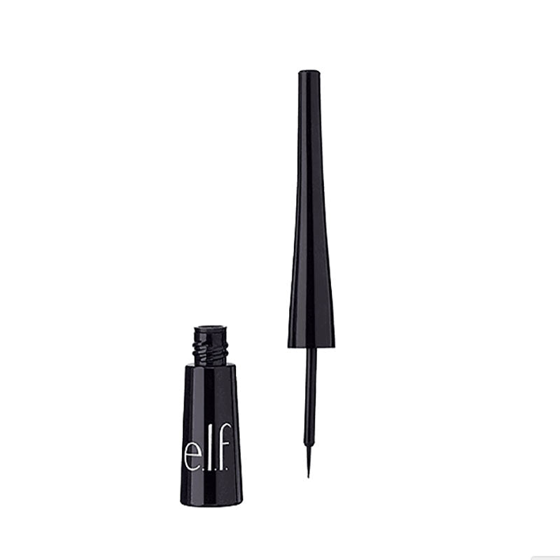 elf expert liquid eyeliner midnight